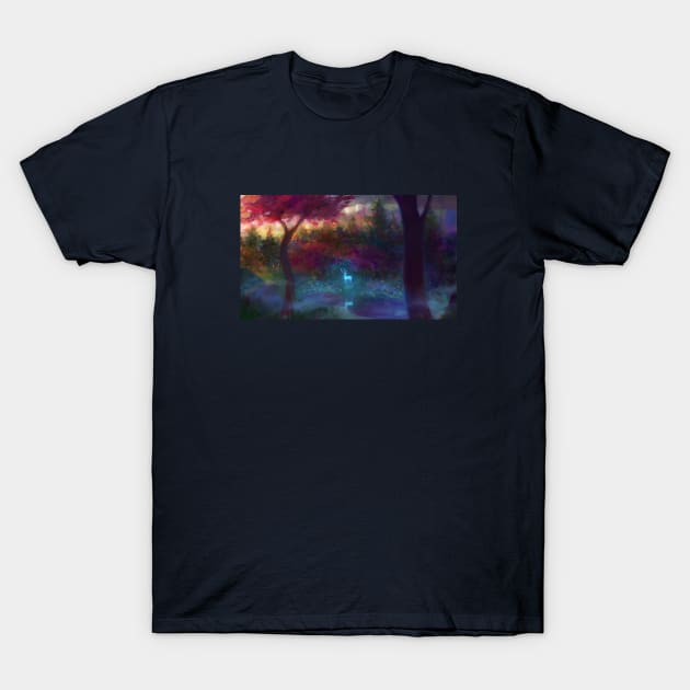 deep in the forest T-Shirt by jwitless.art